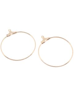 Alka za Minđuše 45x40 mm - boja zlata ( 10010313 )