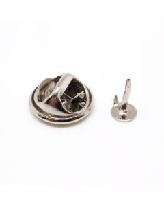 Igla za broš sa štipaljkom. igla: 8x5x 0,8 mm, štipaljka: 12x6mm ( 10013002 )