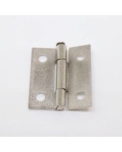 Bravica za kutije 20x17mm, rupe oko 2.5mm- boja inoxa   ( 10015006 )