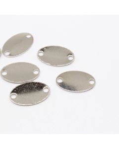 Konektor  12x8 mm, rupe oko 1.5mm- boja inoxa  ( 1005010 )