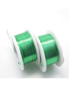 Posrebrena žica Shiny Green--Non Tarnish  0,5 mm. 1020SHG-05