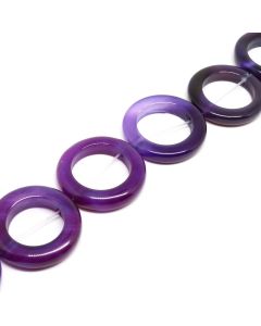 Prirodni Ahat perle alke 30x5mm-otvor oko 20 mm ( 1103033 )