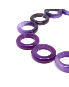 Prirodni Ahat perle alke 30x5mm-otvor oko 20 mm ( 1103034 )