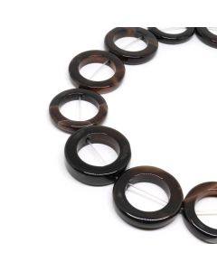 Prirodni Ahat perle alke 30x5mm-otvor oko 20 mm ( 1103036 )