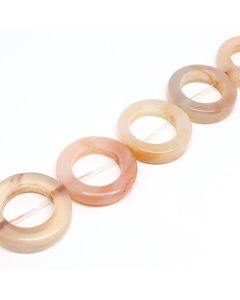 Prirodni Ahat perle alke 30x5mm-otvor oko 20 mm ( 1103037 )