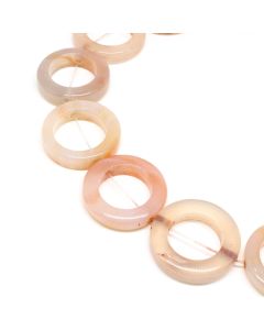 Prirodni Ahat perle alke 30x5mm-otvor oko 20 mm ( 1103038 )