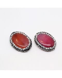 Ukrasna perla od Ahata 20 x 16 mm ( 113001 )