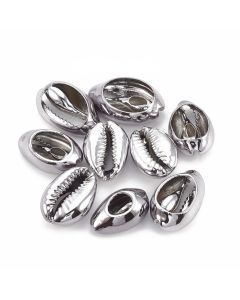 Perla  od školjke oko 17-22x12-14 mm electroplate boja (  130007 )