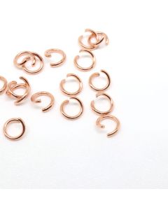 304 Stainless Steel Alke 0.7 x 5 mm- boja Rose Gold ( 201117 )