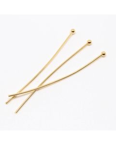 304 Stainless Steel igla sa kuglicom  40 mm x 0,8mm- boja Gold ( 2031003 )