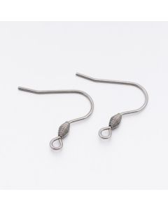 304 Stainless Steel Udice za minđuše 20x21.5x3mm, rupa: 2mm, igla: 0.8mm ( 2040022 )