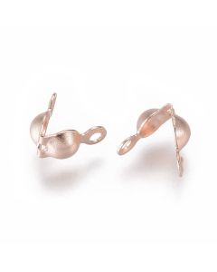 304 Stainless steel završeci za najlon, kanap... 8x4x3.5 mm, Rose Gold ( 205001 )