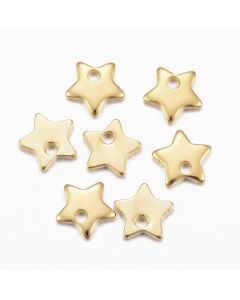 Privezak 304 Stainless steel 5.5x6x1mm boja zlata  ( 207003 )