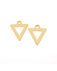 Privezak 304 Stainless steel  12x10x1 mm- boja GOLD ( 207040 )