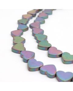 Hematit perle  8x8 mm- mat ( 2131005 )