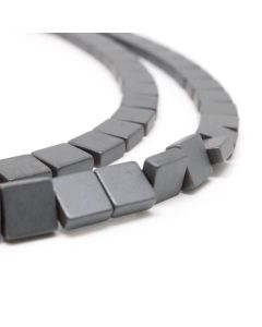 Hematit perle 4x4x2 mm, boja mat  hematit ( 2131242 )