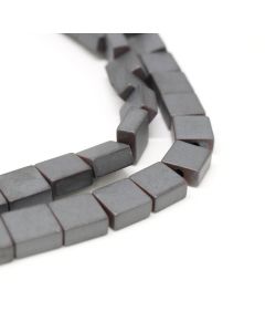 Hematit perle 6x6x2,5 mm, boja  mat hematit ( 2131247 )