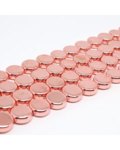 Hematit perle 7,5 x 3 mm, prevlaka Rose Gold hematit ( 2131256 )