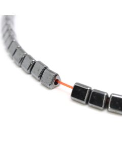 Hematit perle 3x5 mm, boja  hematit ( 2131257 )