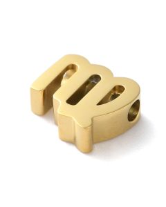 Stainless Steel Privezak Horskopski Znak-Devica...U038-01G-06