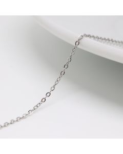 304 Stailness steel lanac- 1,5 x 1 mm  ( 26101 )