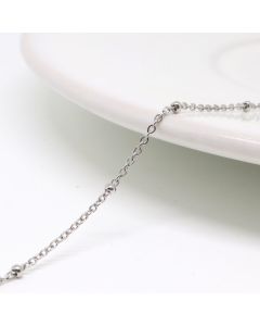 304 Stainless steel lanac  1.5x1mm   ( 261020 )