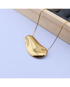 304 Stainless Steel Privezak 45x22 mm/1 kom Gold IP...26SS02-I-G