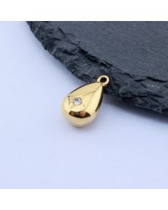304 Stainless Steel Privezak 13x8 mm/1 kom Gold IP...26SS05-B-G