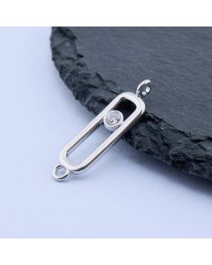 304 Stainless Steel Konektor 23x6 mm/1 kom ...26SS05-G-S