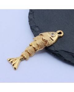 304 Stainless Steel Privezak 49x12 mm/1 kom Gold IP...26SS08-G