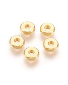 304 Stainless Steel razdelnici 6x2mm- boja zlata ( 28104 )