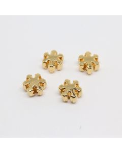 Perla pozlata Yellow gold 7x4 mm ( 332031 )