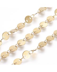 304 Stainless steel lanac 6x0.5mm (L01901BG)