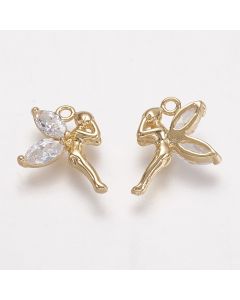 Privezak Zvoncica- 18k pozlata sa Cirkonima ( 332041 )