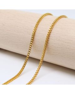 Metalni  lanac 1.5x1.5 mm, boja zlata   ( 501011 )