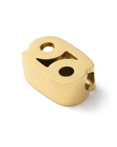 Stainless Steel Privezak Horskopski Znak-Rak...U038-01G-04