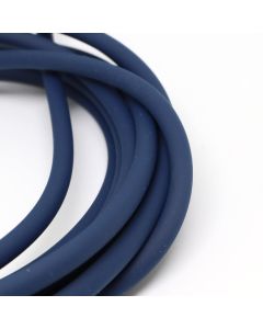 Kaučuk šuplji 5 mm- rupa 3.5mm, boja teget  ( 710100 )