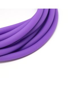 Kaučuk šuplji 5 mm- rupa 3.5mm, boja ljubičasta ( 710106 )