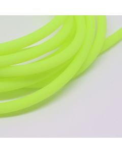 Kaučuk šuplji 5 mm- rupa 3.5mm, boja neon žuta ( 710110 )