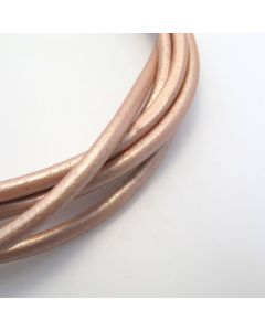 Prirodna koža 4 mm - boja metalik roze ( 721100)