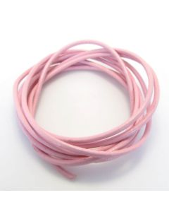 Prirodna koža 3 mm - boja svetlo roze ( 721112 )