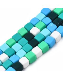 Perle od polimerne gline 6x6x6mm (06003)