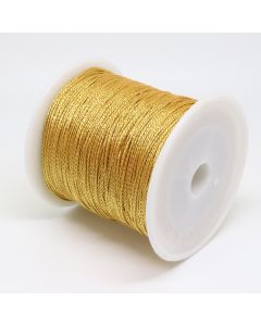 Poliester voskirani kanap 1 mm- metalik zlatna ( 920027 ) 