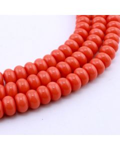 Staklene perle Donat-Abacus 8x5mm...25SP34-#21