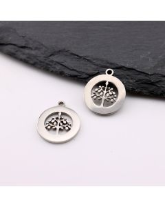 Stainless Steel privezak 14 x 1 mm, rupa 2mm (23SSK10A)