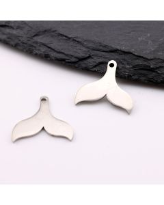 Stainless Steel privezak 17 x 16 x1 mm, rupa 2mm (23SSK02B)