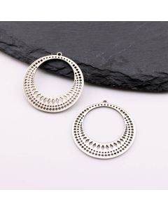 Stainless Steel privezak 28x1 mm, rupa 2mm (23SSK12B)