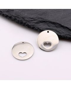 Stainless Steel privezak 14 x 1 mm, rupa 2mm (23SSK10B)