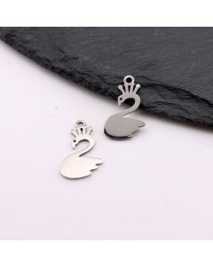 Stainless Steel privezak 12x22x1mm, rupa 2mm (23SSK16D)