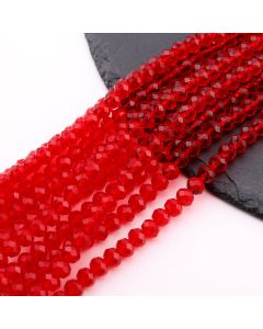 Brušene staklene perle 8x6mm (23SP07/8032)